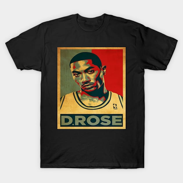 vintage d rose T-Shirt by ludfiprayogi